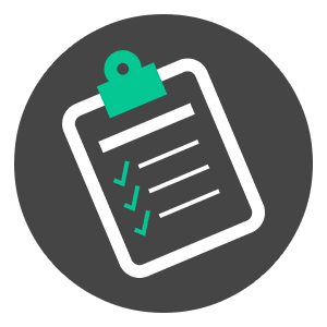 Icon of a heart with a paw print on it